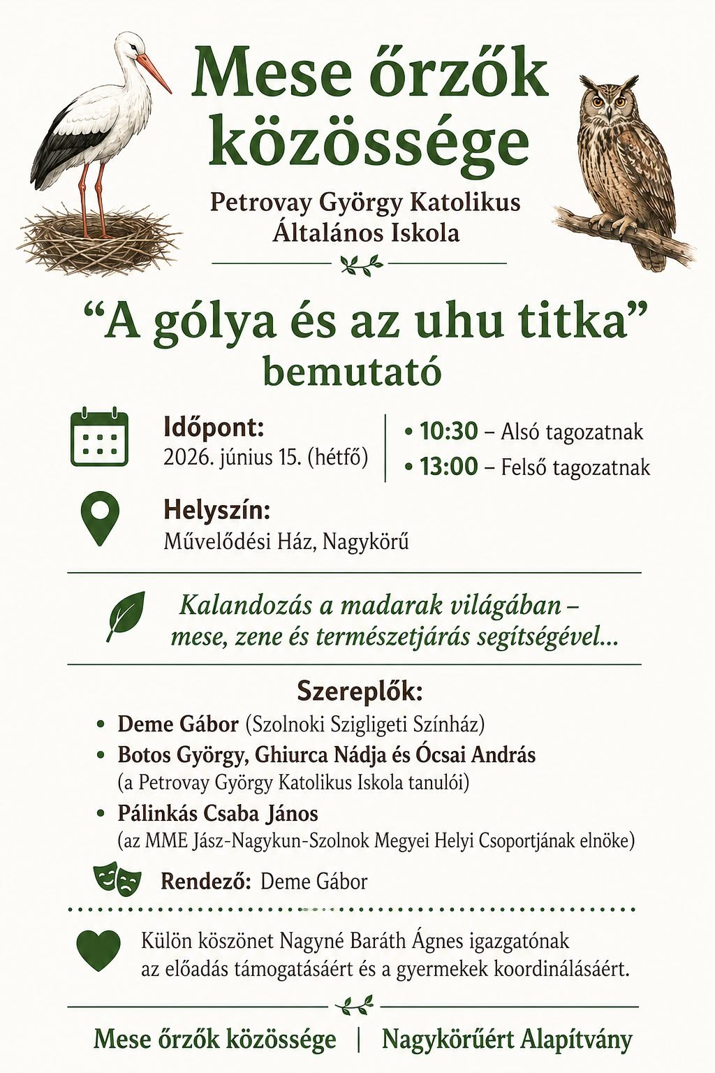 Mese örzők közössége
